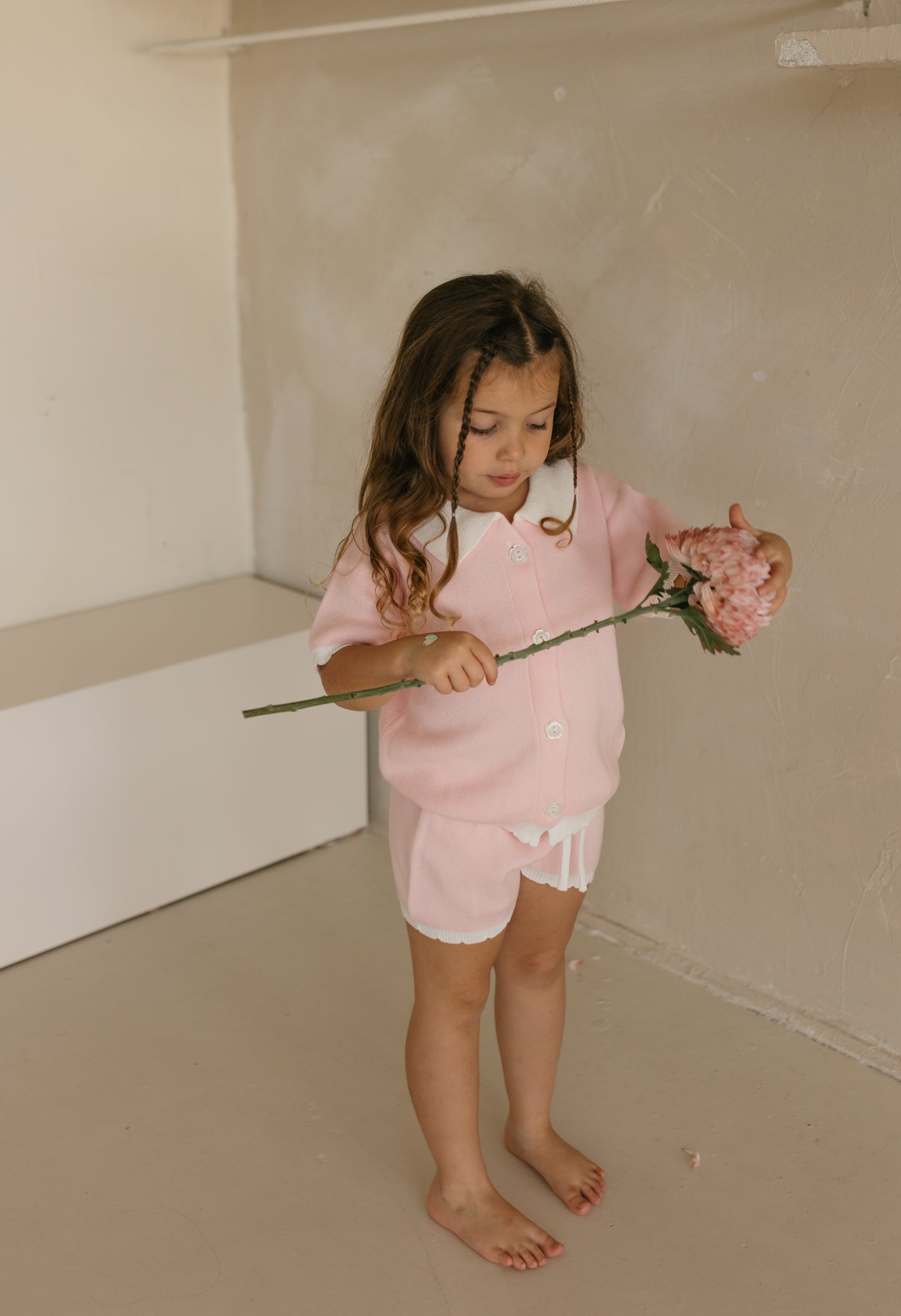 Short knit Set | Berry Bliss