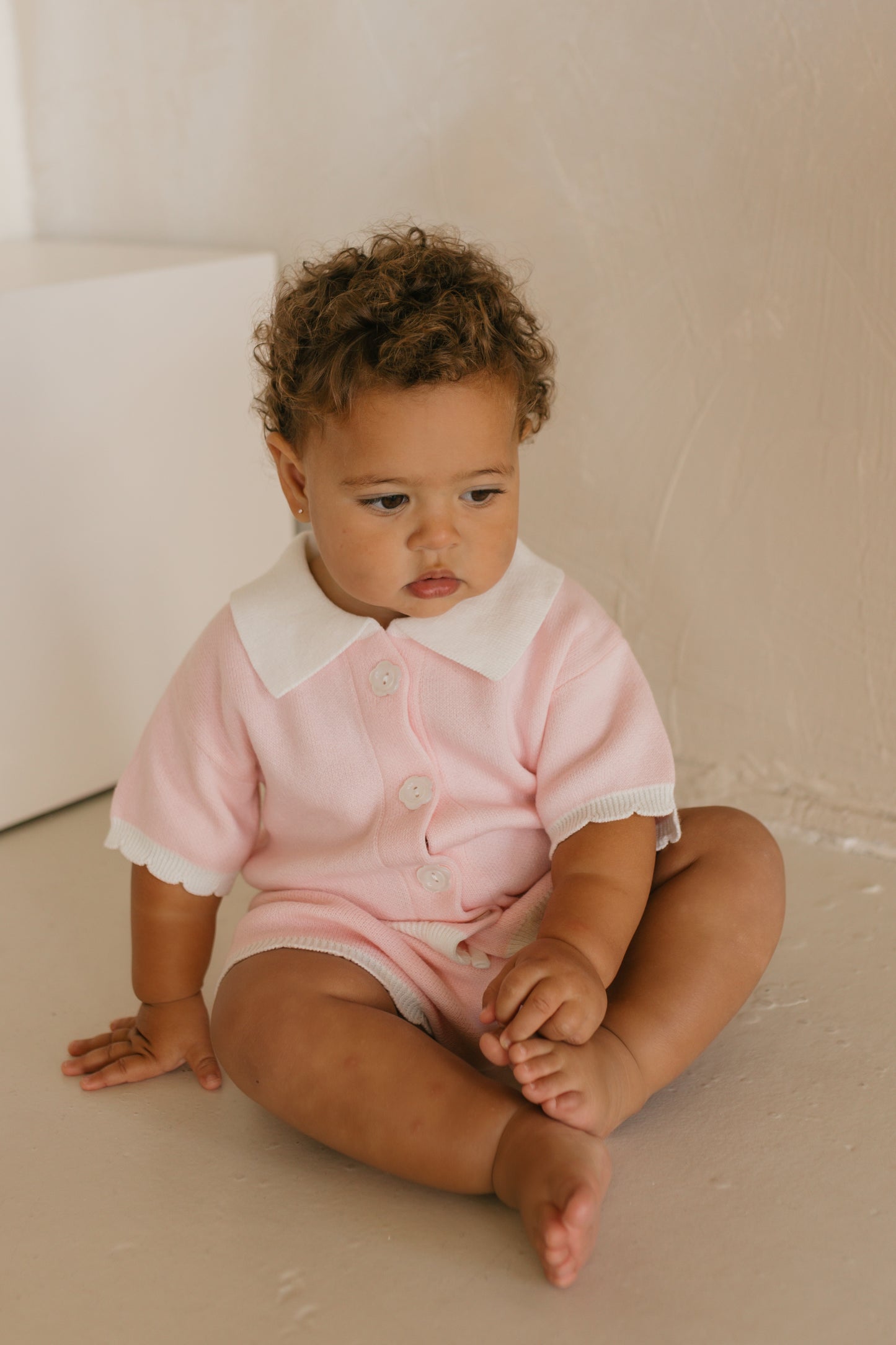 Short knit Set | Berry Bliss