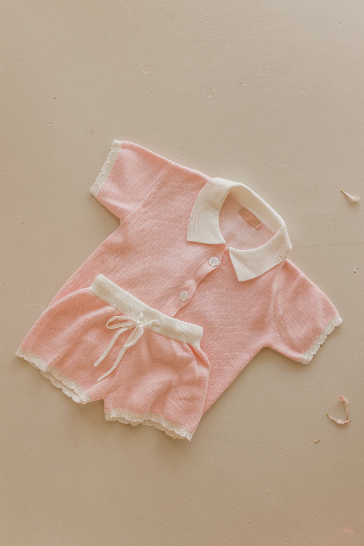 Short knit Set | Berry Bliss