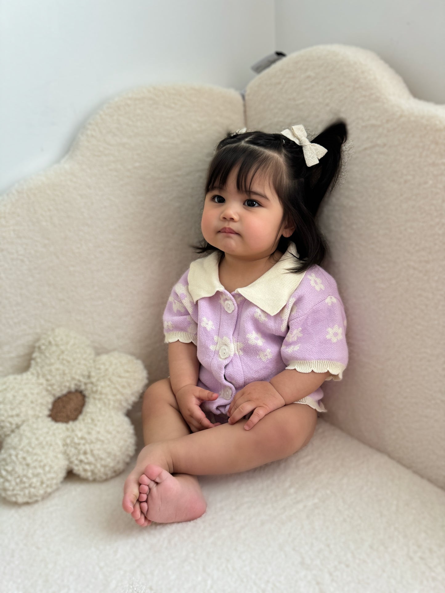 Short knit Set | Lilac Blossom