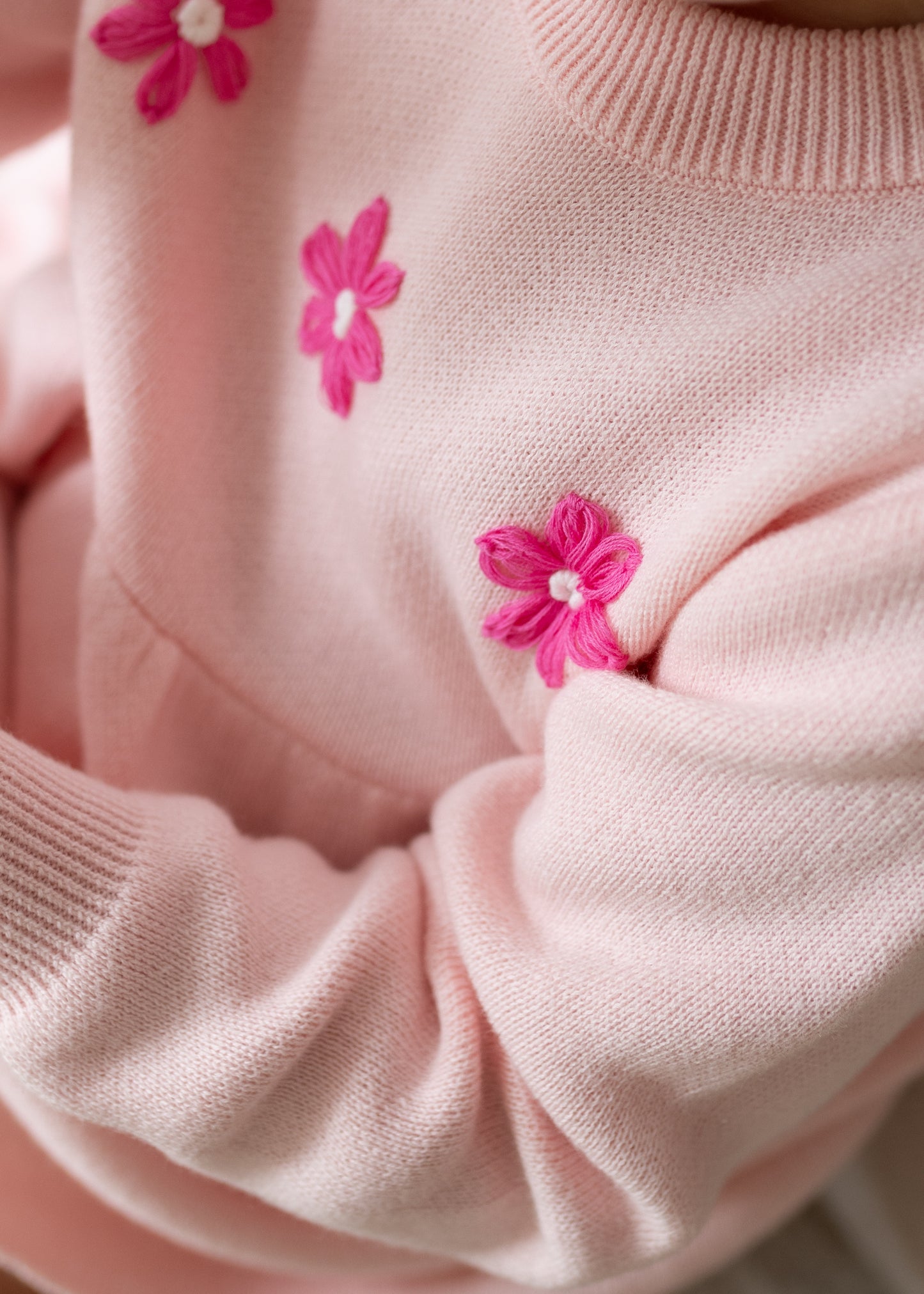 Knit dress | Pink Daisy