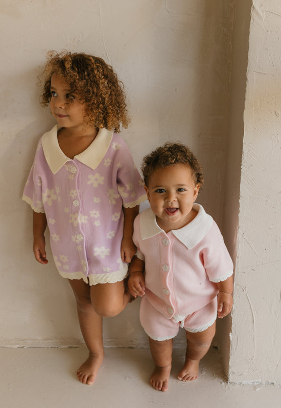 Luna Knit Lilac 2-Piece Set